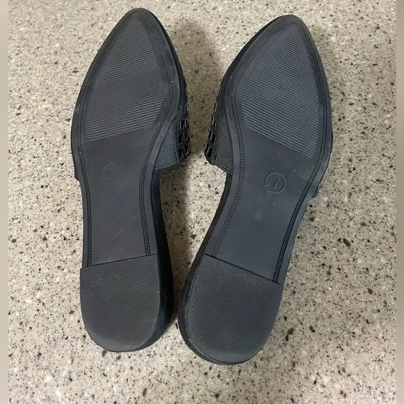Wild Pair Antoinette Black Stud Mule Size 7 - Picture 3 of 5